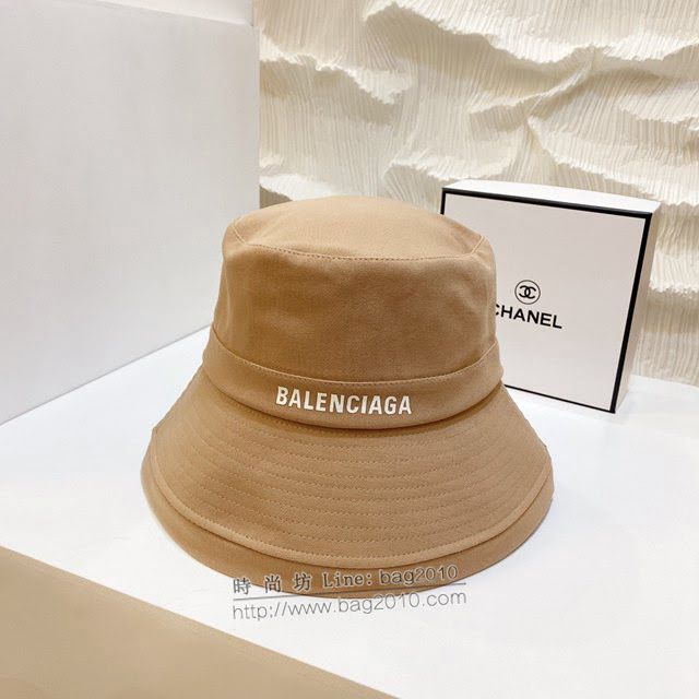 Balenciaga男女同款帽子 巴黎世家印花漁夫帽  mm1200